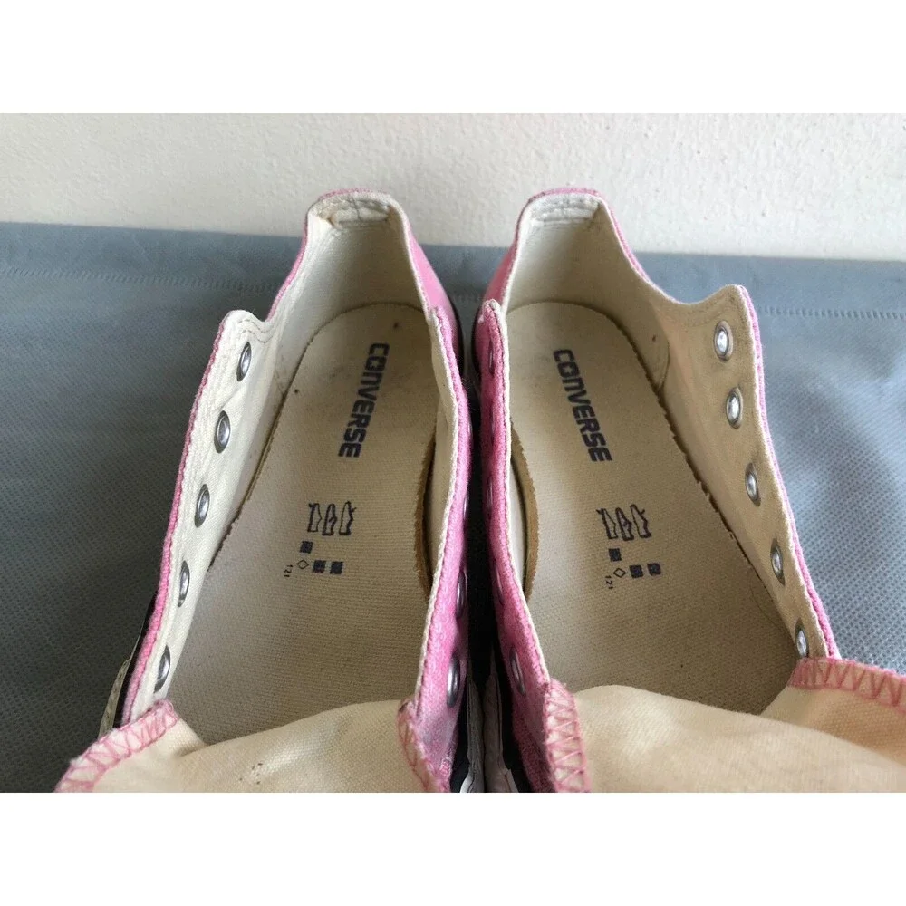 Converse All Star Low Tops pink Canvas casual shoes - Size US 12 Youth EUR 29